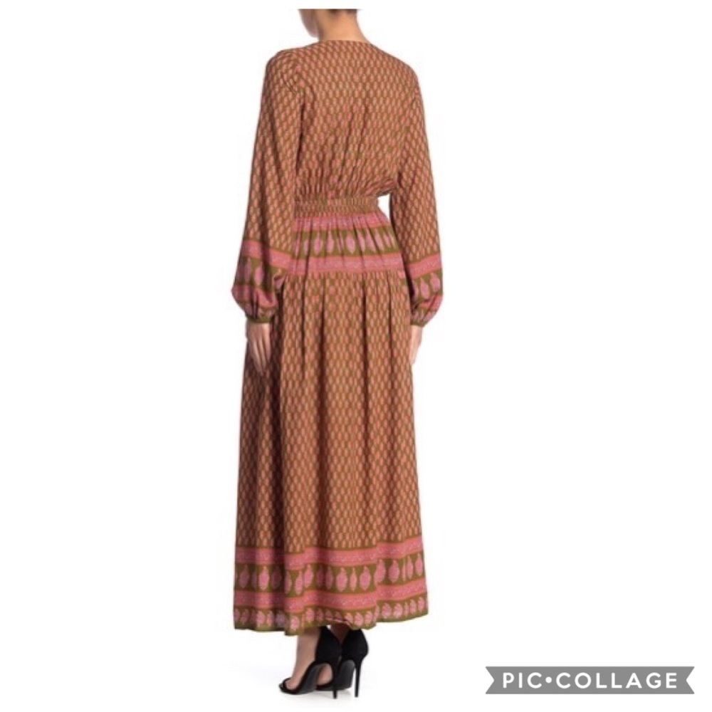 Raga | Avah Geometric Print Split Front Maxi Dress - Picture 2 of 6